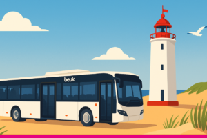 beach shuttle Noordwijk